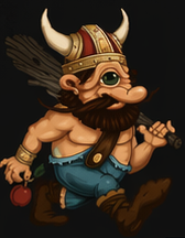 Bandy Farms Viking mascot