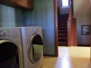 The Gate Keepers Castle Vacation Rental Laundry Room
